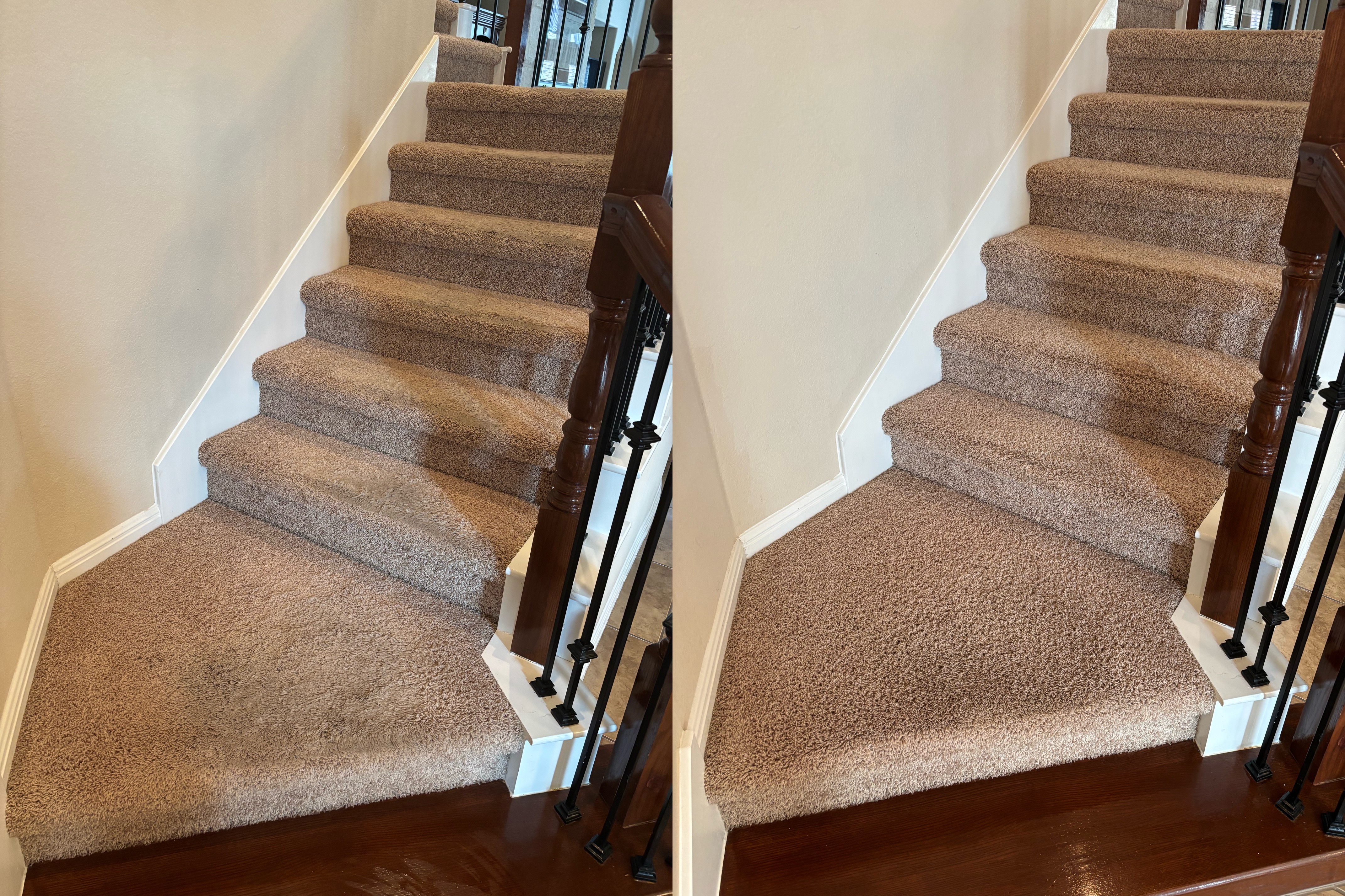 👣✨ High-Traffic Carpet & Stair Cleaning in Austin!
