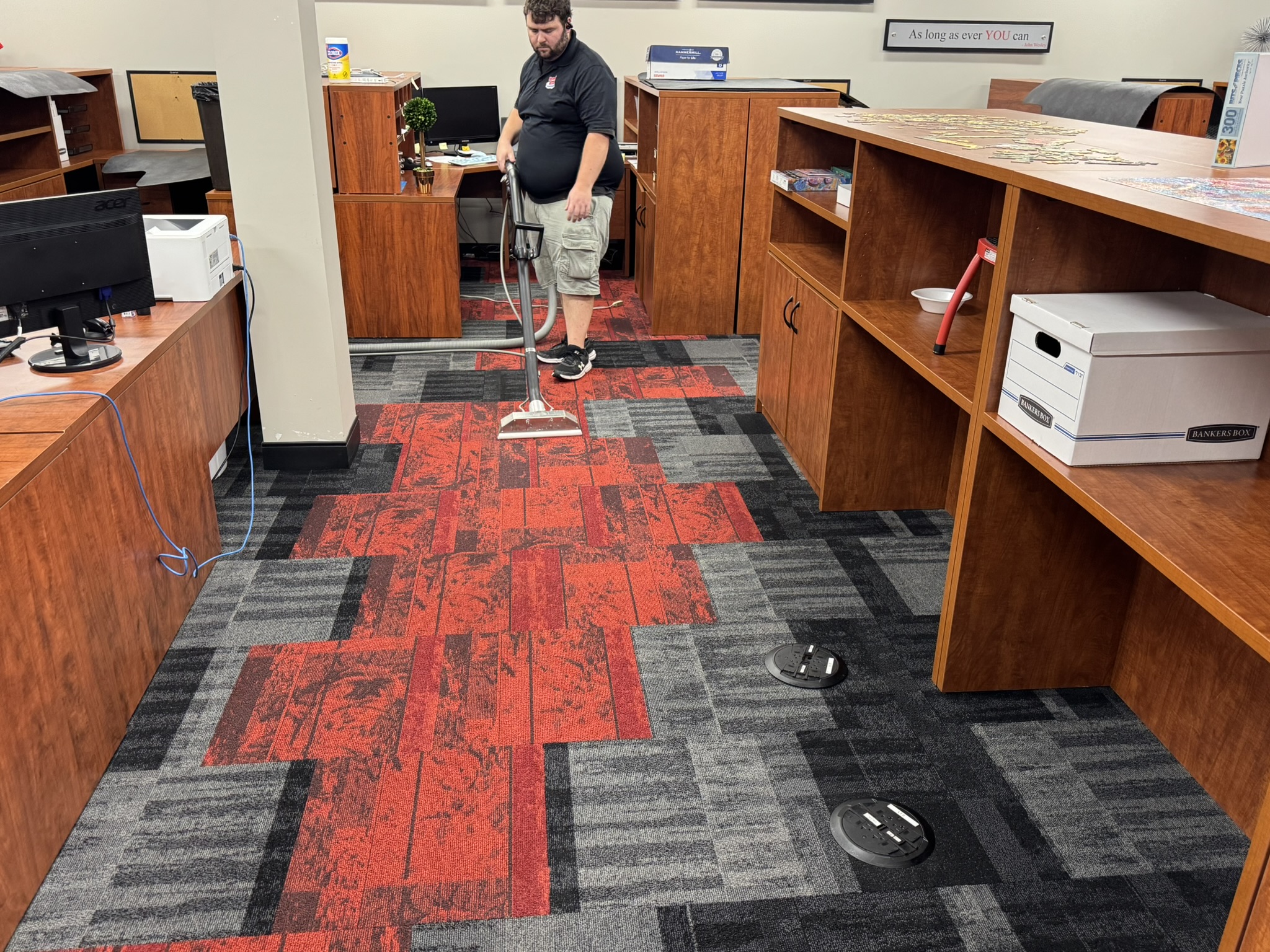 Beautiful Office Carpets with Fast 1-Hour Dry Times! ⏱️💼