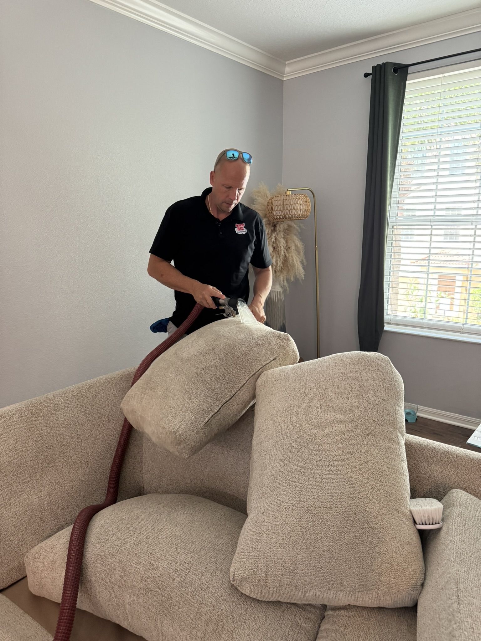When Was the Last Time Your Sectional Got a Deep Clean? 🛋️✨