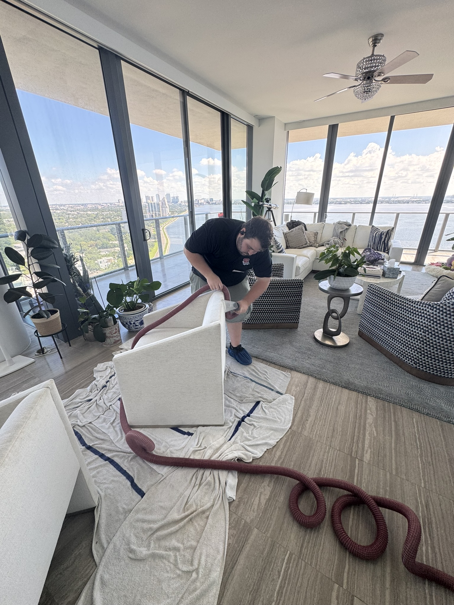 High-Rise Chair & Furniture Cleaning Made Easy! 🏢✨