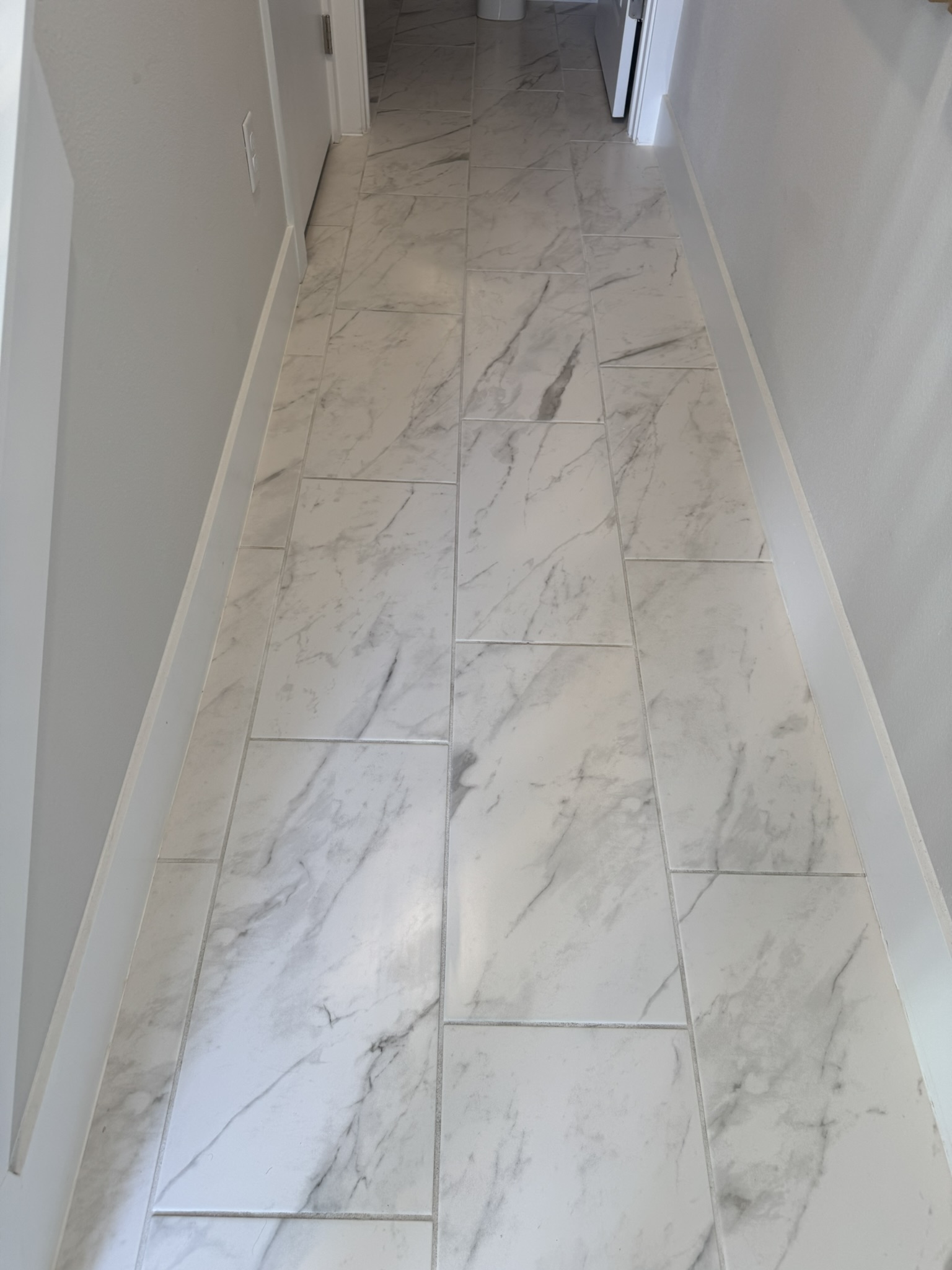 Tile and Grout Cleaning Before and after