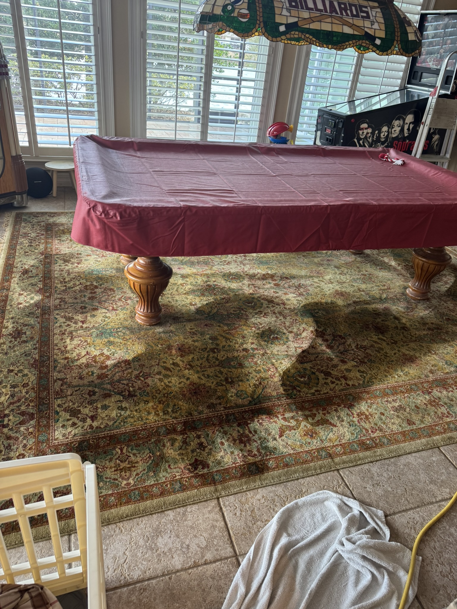 Wool Area Rug cleaning in Valrico Fl.