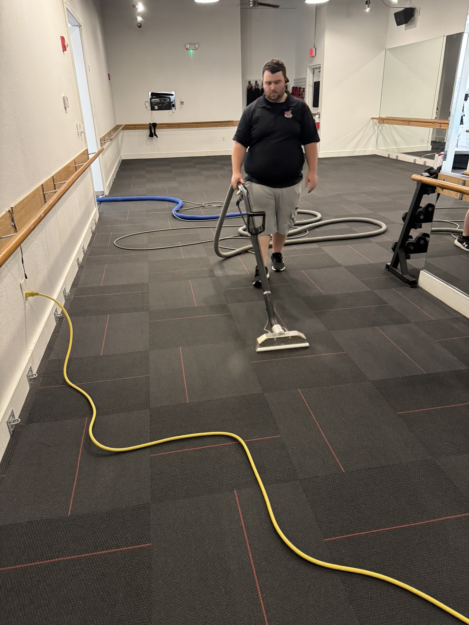 Gym Carpet Deep Cleaning