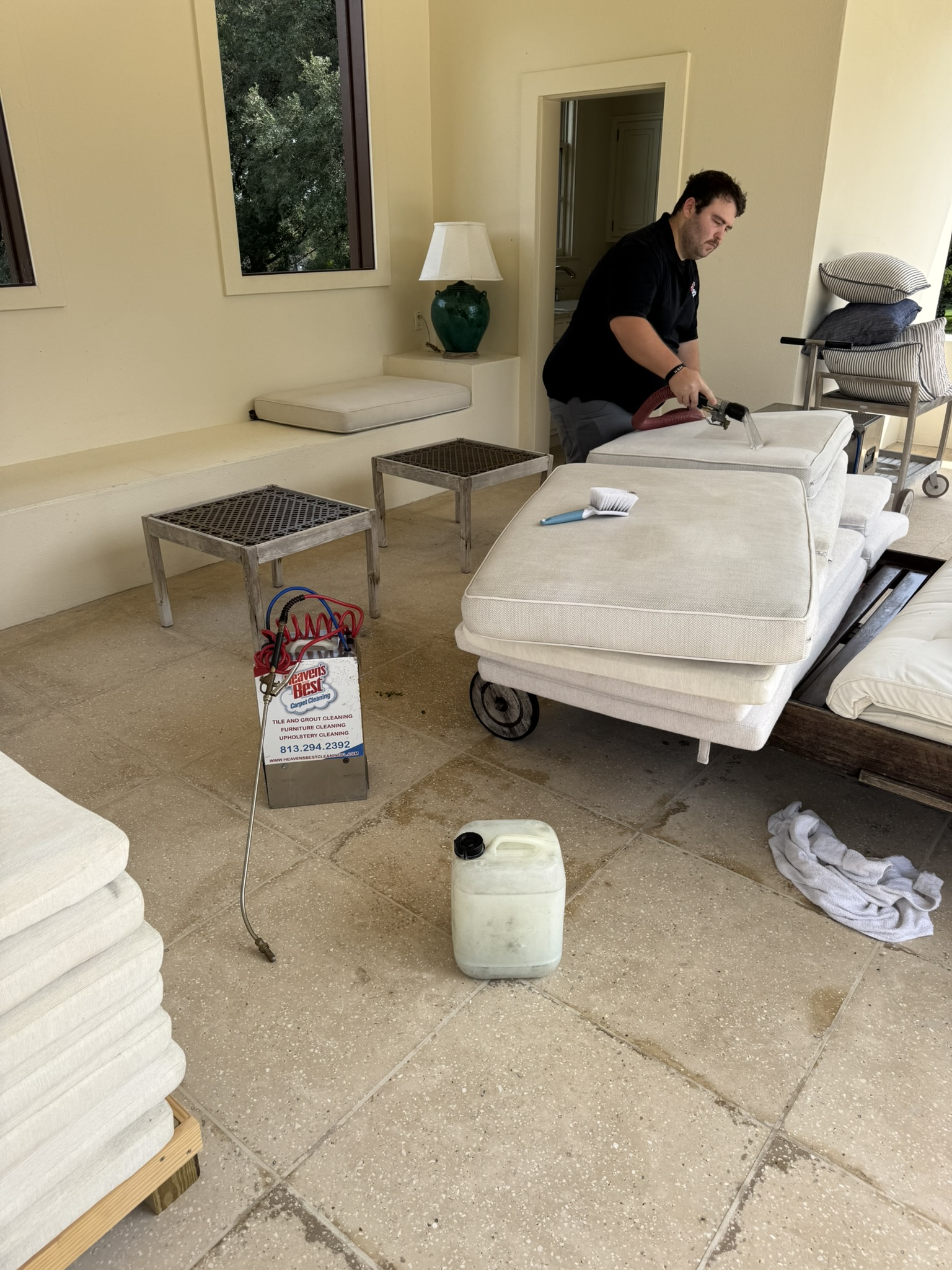 Outdoor Patio Furniture Cleaning in Tampa