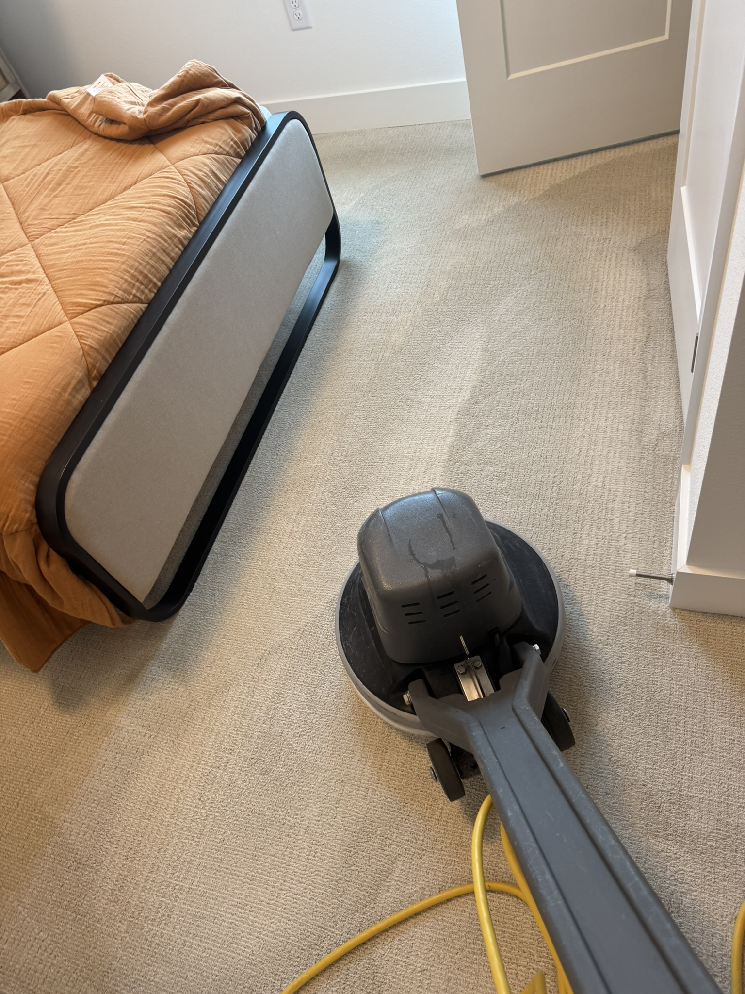 Dry in 1 Hour Carpet Cleaning in Model Home