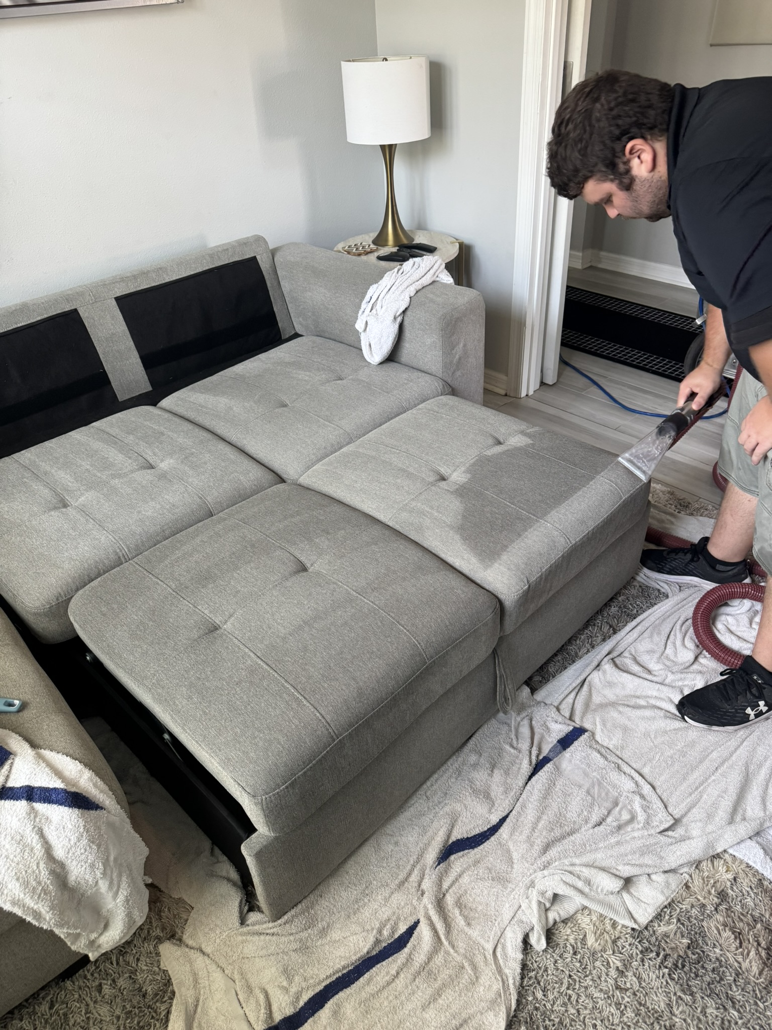 Why Sectional Couches Need Specialized Deep Cleaning