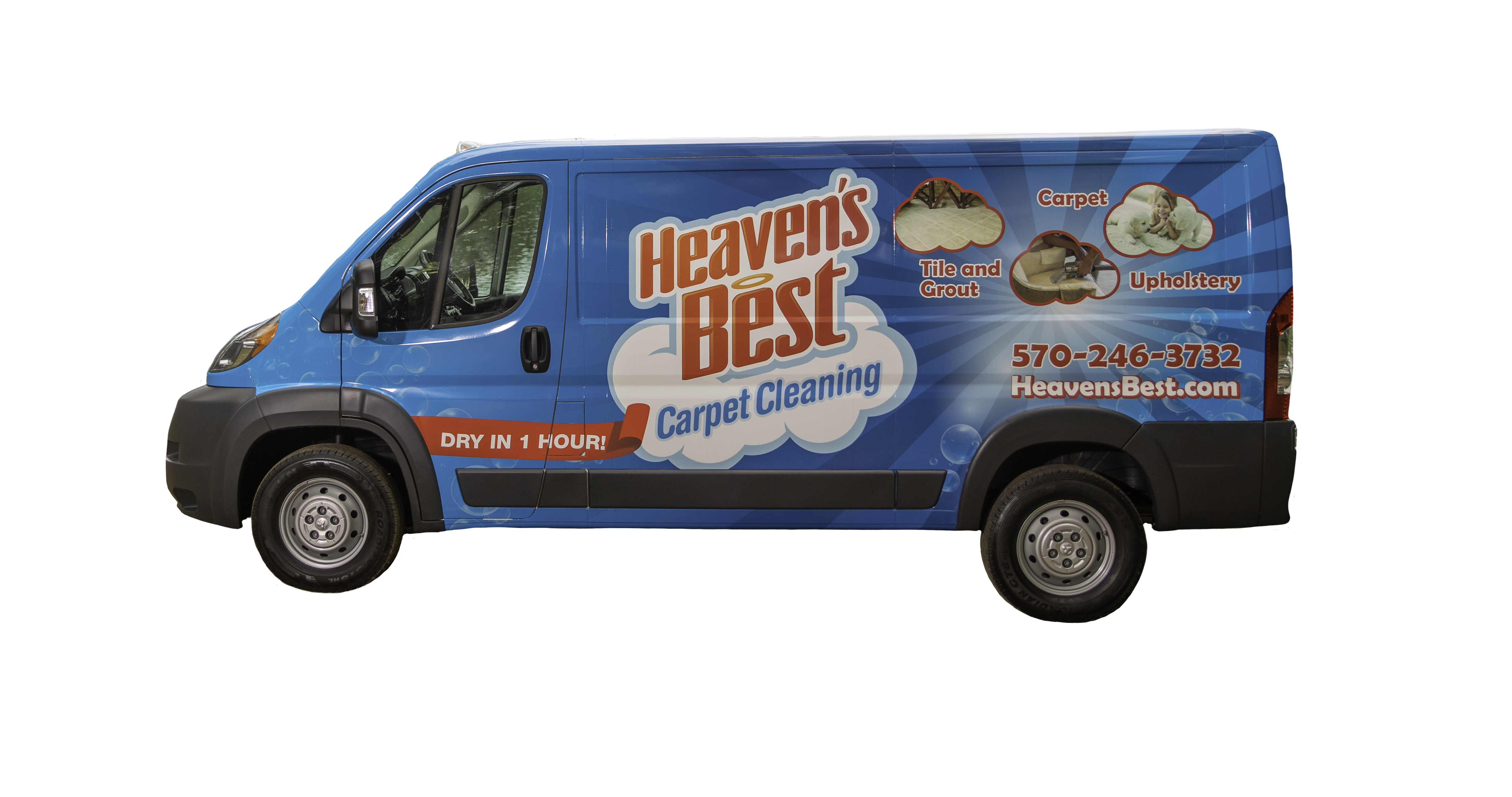 Heaven's Best Carpet Cleaning of Central PA Dry in 1 Hour
