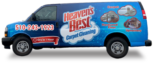 Heaven's Best Carpet Cleaning Van