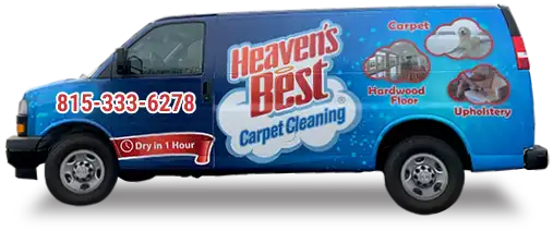 Heaven's Best Carpet Cleaning Van