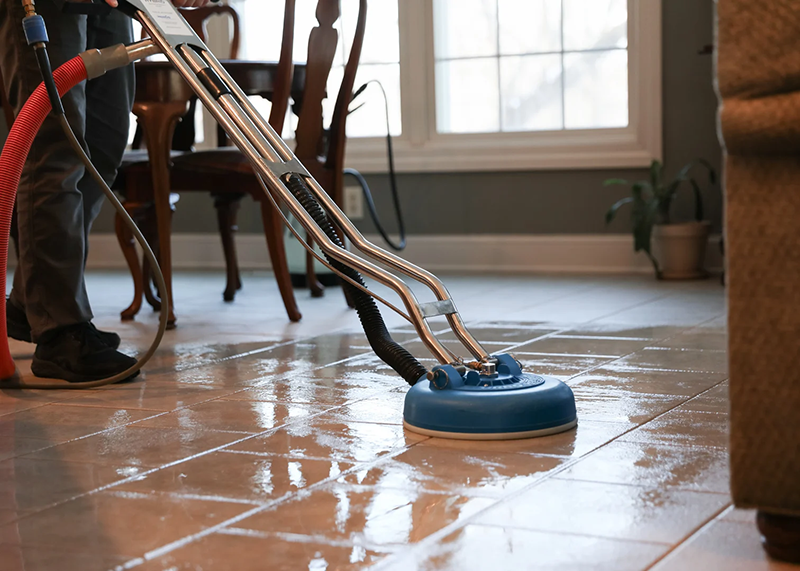 Professional tile and grout cleaning service