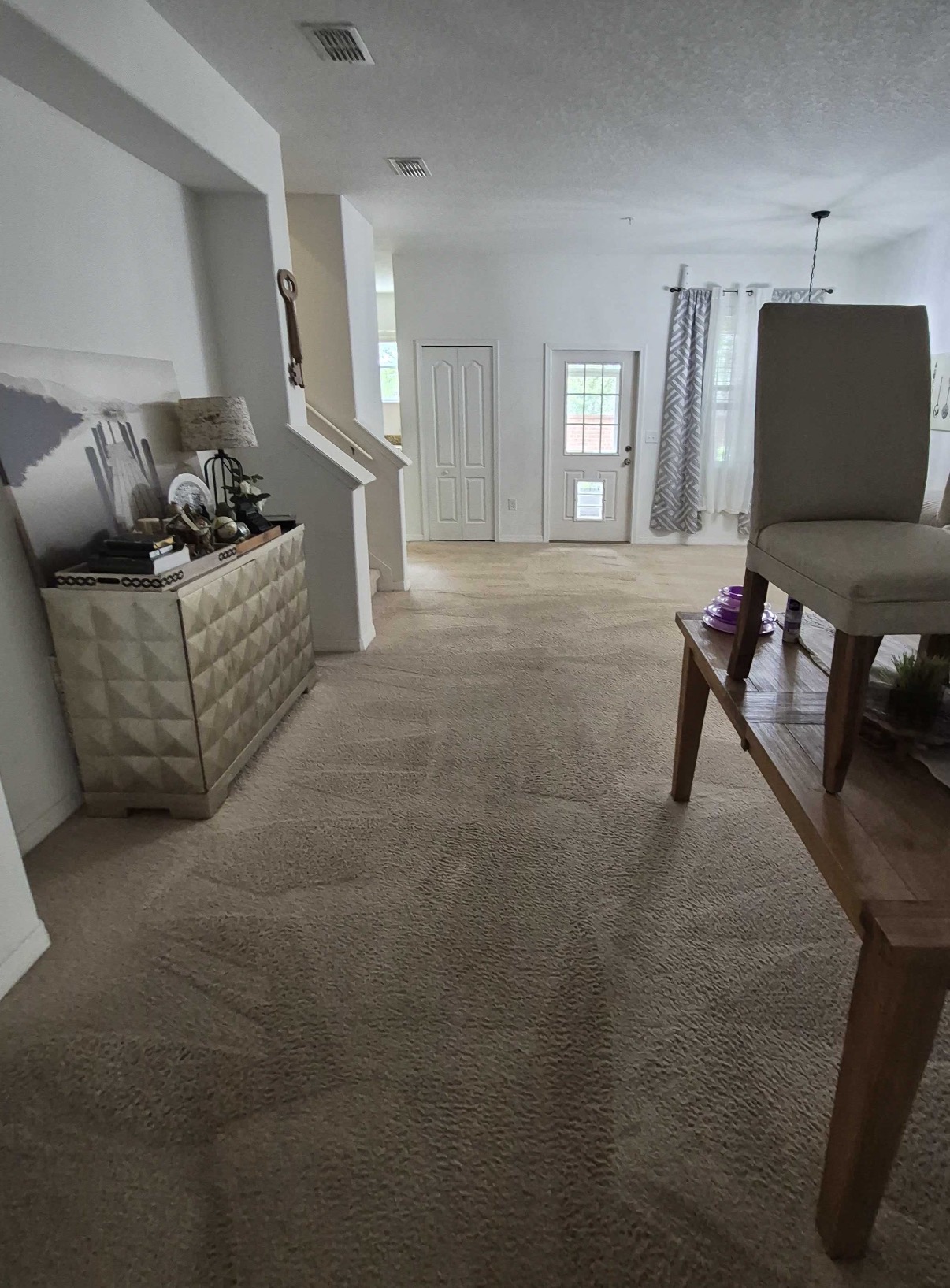 Full house carpet cleaning